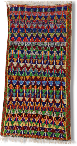 Tapis boucharouette, 215x115