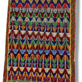 Carpet boucharouette, 215 x 115