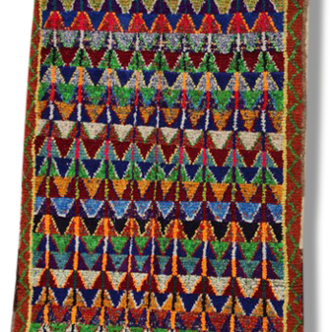 Carpet boucharouette, 215 x 115