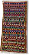 Carpet boucharouette, 215 x 115