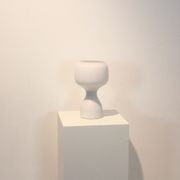 Lampe de table Philips en verre opalin blanc
