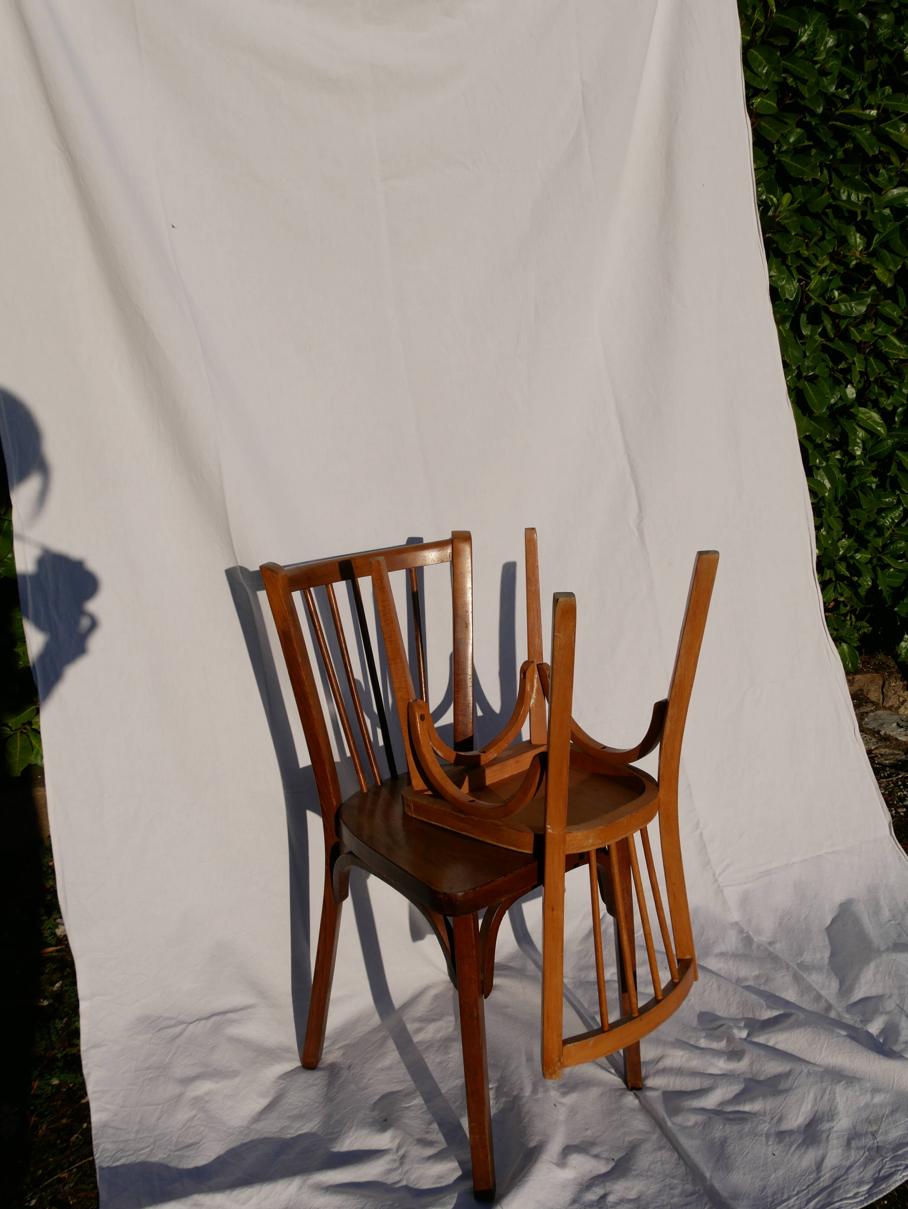 Set of a Baumann chair and its child's chair