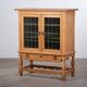 Brutalist Oak Cabinet by Henning Kjærnulf, Denmark, 1960s