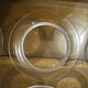 6 Starter/Dessert Plates Lalique France Model Bourgueil