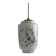 Ancienne grande suspension en opaline 1970 vintage