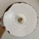 Vintage green enamelled sheet metal wall lamp shade - 3 -