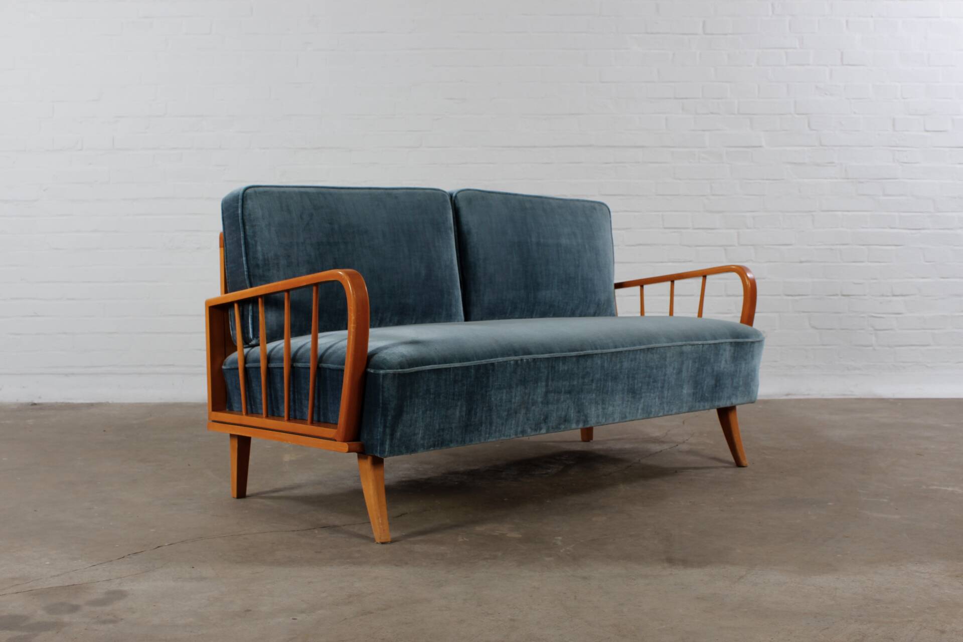 Vintage Daybed Sofa 3 Sitzer Mid Century 60er 50er