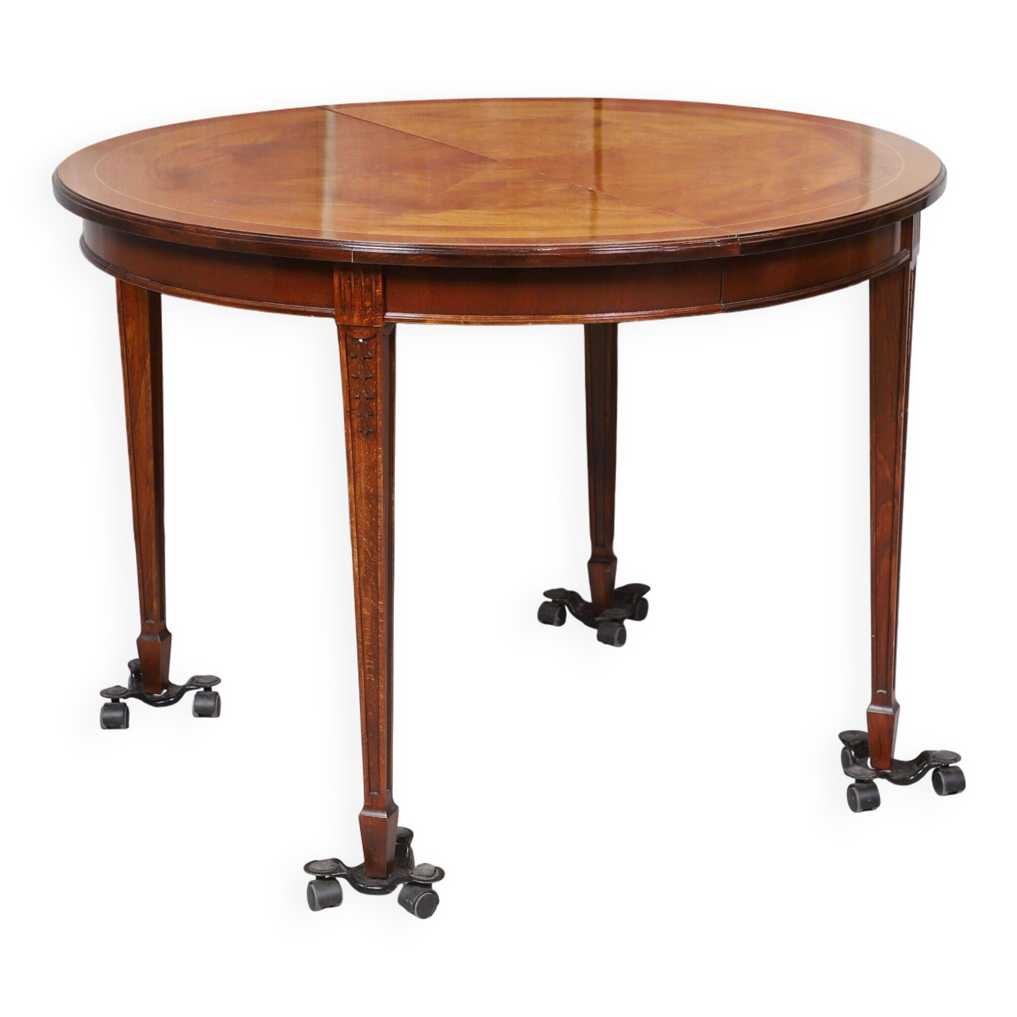 Vintage Scandinavian dining table in Gustavian style – 1960s, Denmark