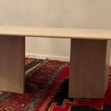 Travertine coffee table from the 70s-80s