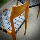 2 chaises italiennes de Palange & Toffolini pour Montina années 60