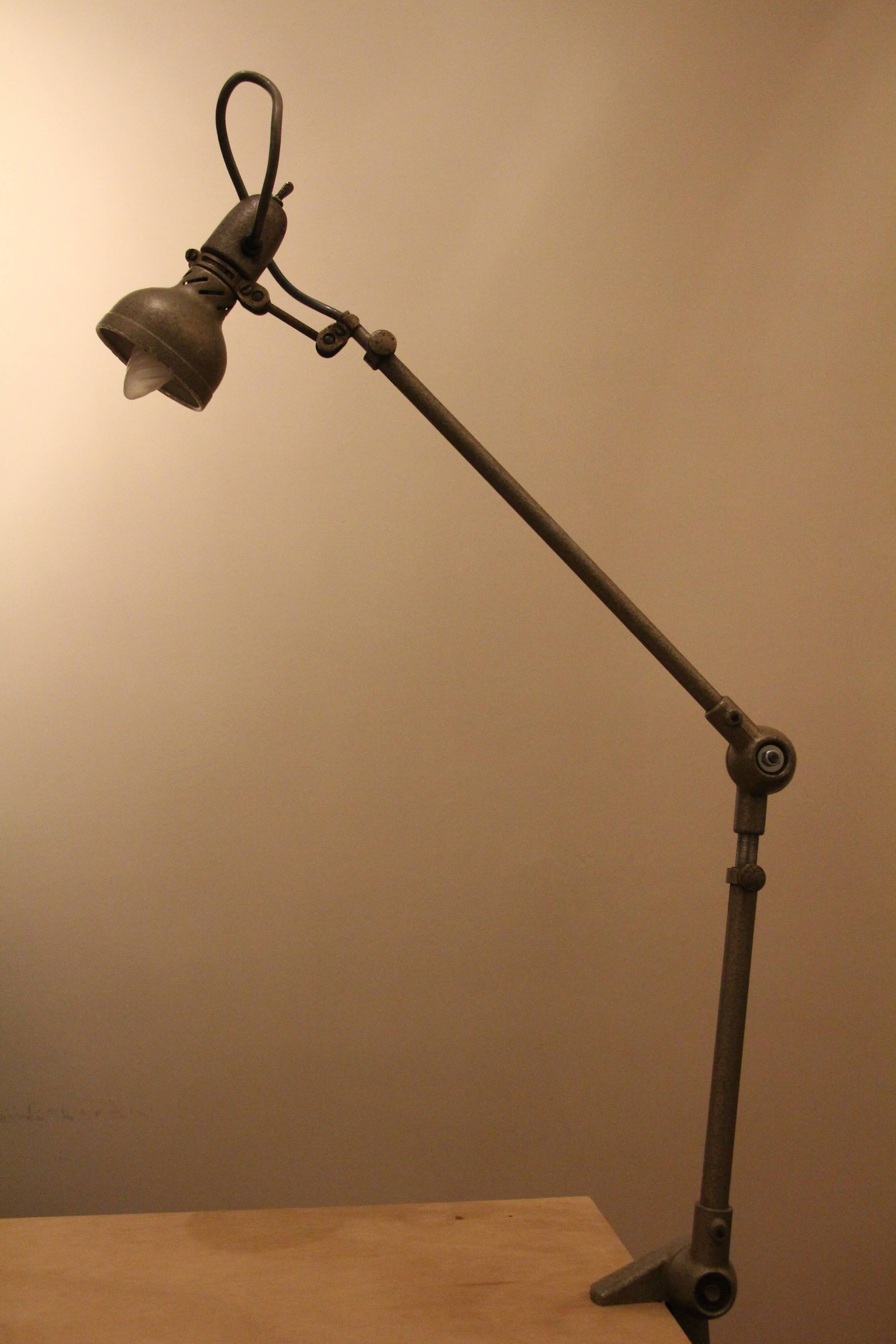 Workshop lamp style lumina telescopic 50s