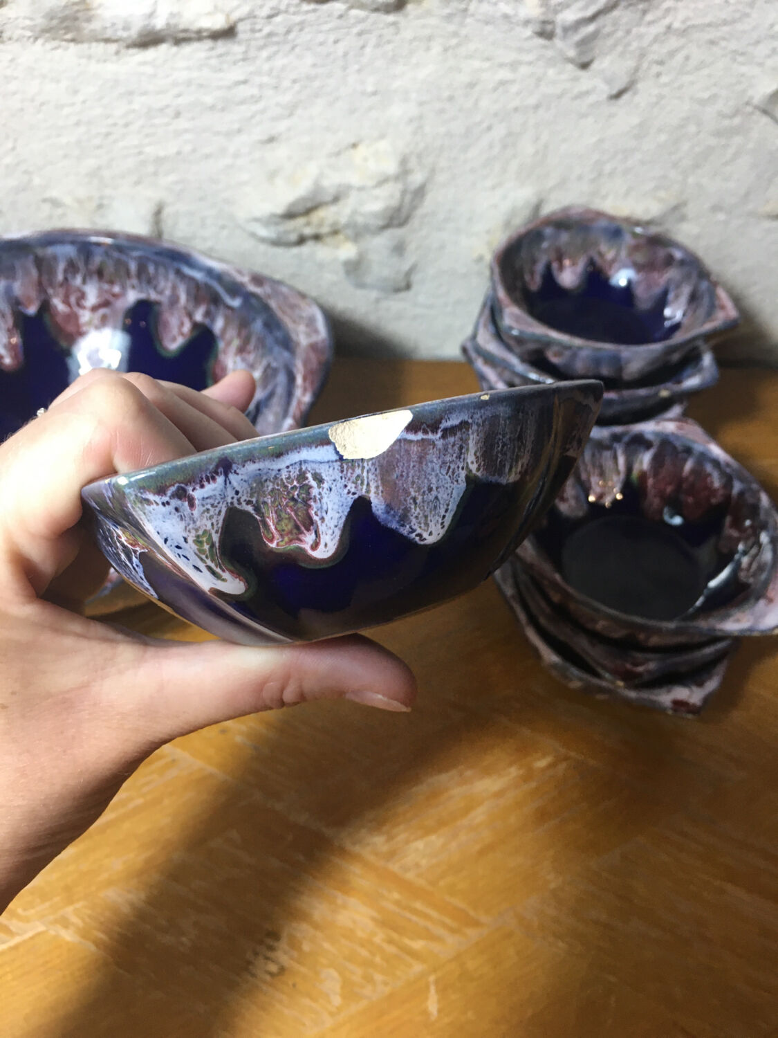 Ceramic set by Gaubier