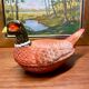 Pheasant terrine in faience Michel Caugant