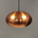 Top-class designer lamp model Medio in metal copper color