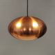 Top-class designer lamp model Medio in metal copper color