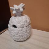 Ceramic pineapple candy box