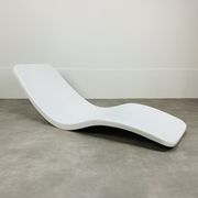 Eurolax R1 fiberglass deckchair by Charles Zublena