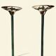Brutalist Pair of Floor Lamps by Maison Valenti, 1970s-1980s