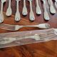 Christofle, Paris - Set of 12 table forks - Vendôme model