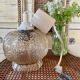Vintage glass pendant light 1960 1970
