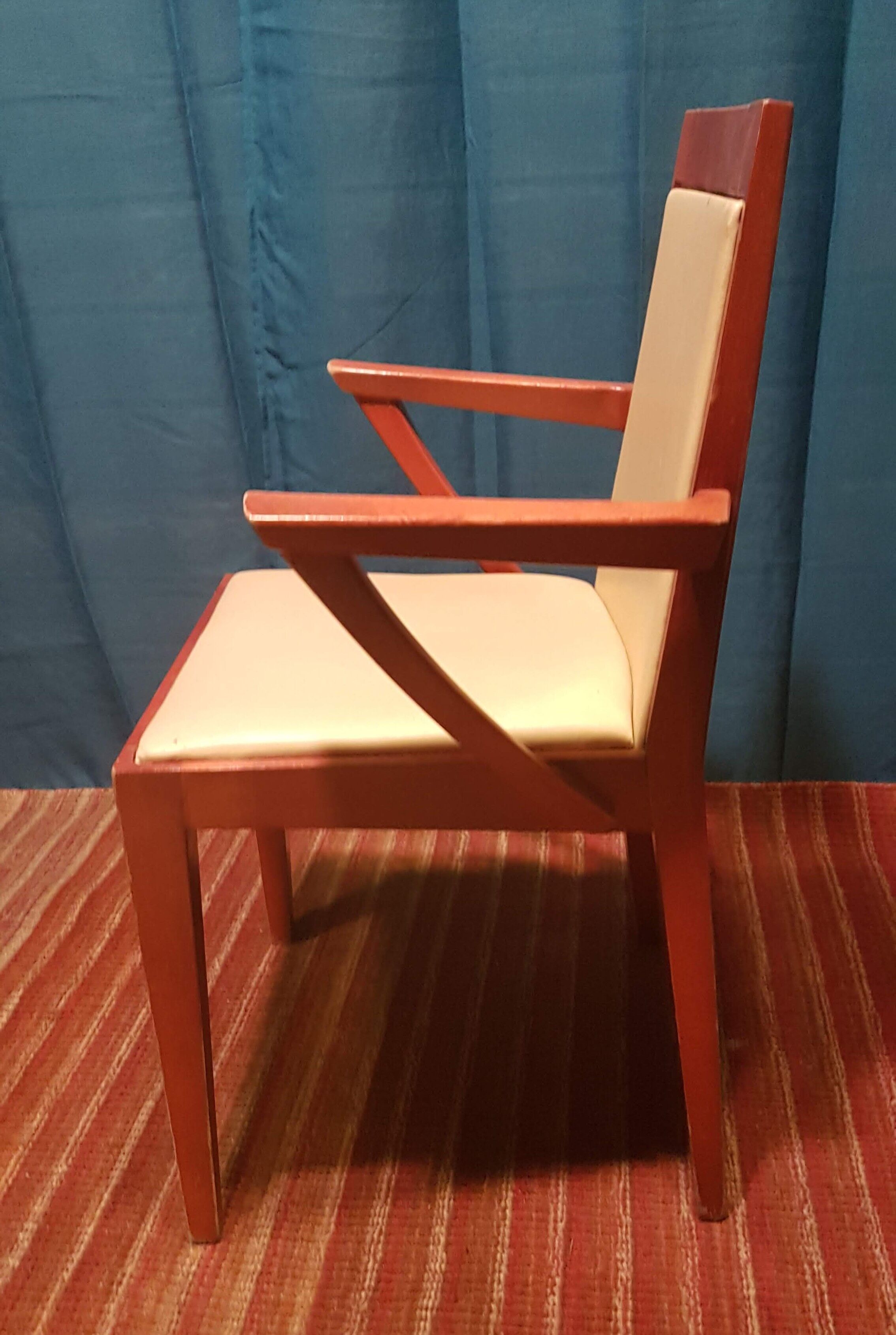 Pair of bridge chairs