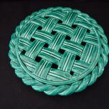 Varnished ceramic trivet Vallauris (A107-1)