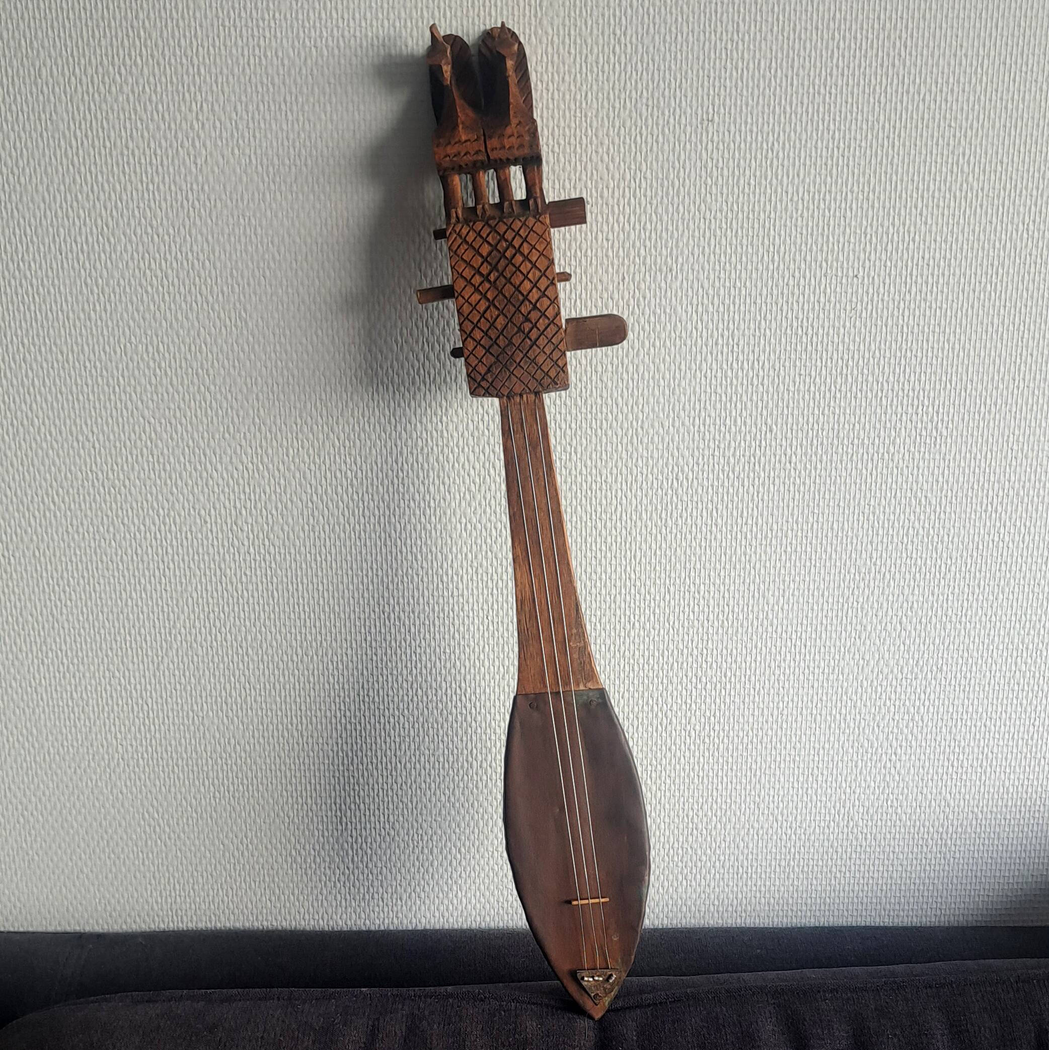 Traditional Oceanic instrument (hasapi batak toba lute) - 1970s