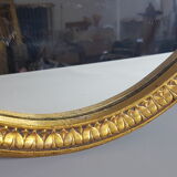 Oval mirror style louis XV