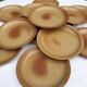 Set 12 plates and 1 dish sandstone of Burgundy Sarreguemines