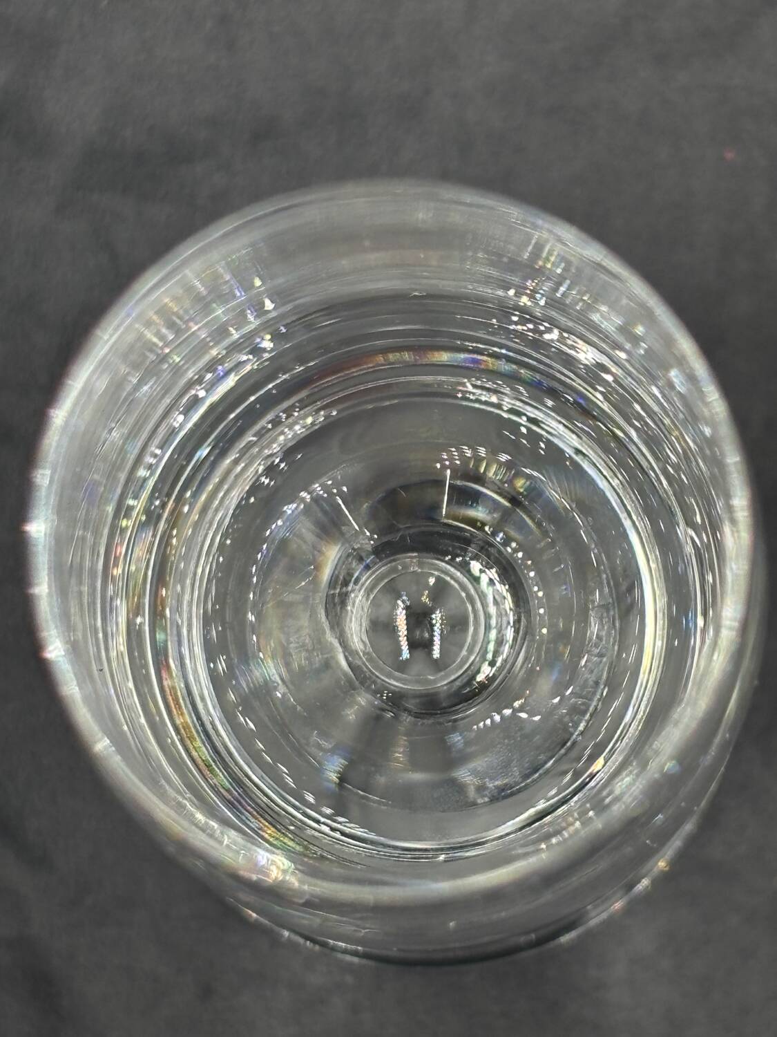 Lalique Royal signed champagne flutes