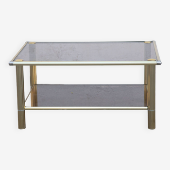 Coffee Table Golden Brass Italy 70