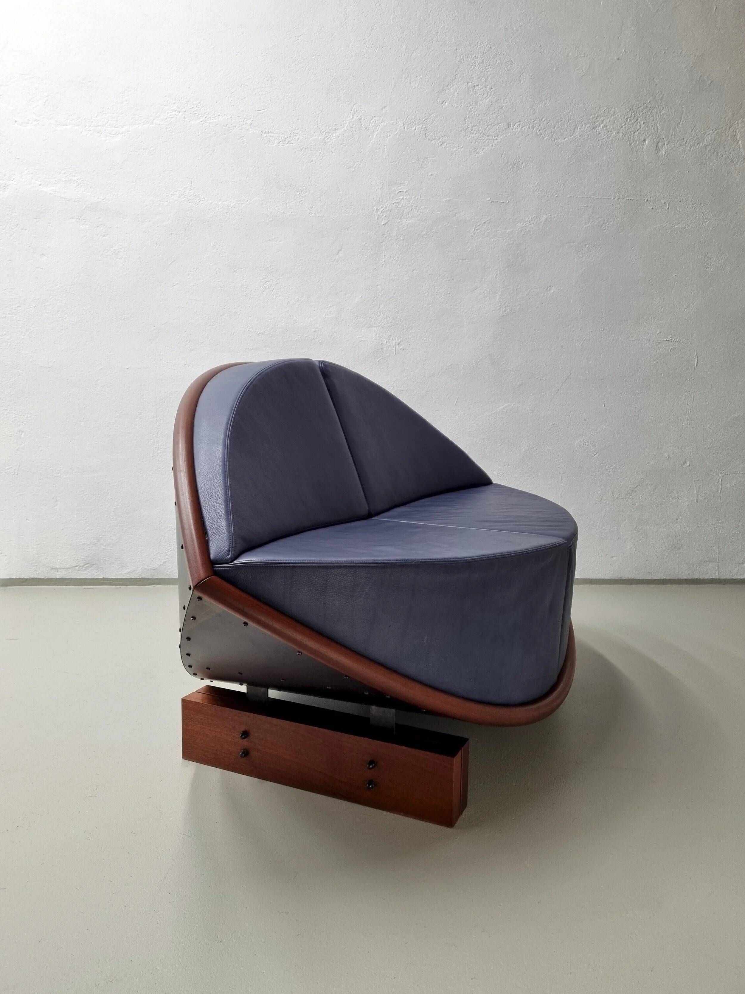 "Keflavik" sofa by Sigurdur Gustafsson for Källemo AB, 2000s