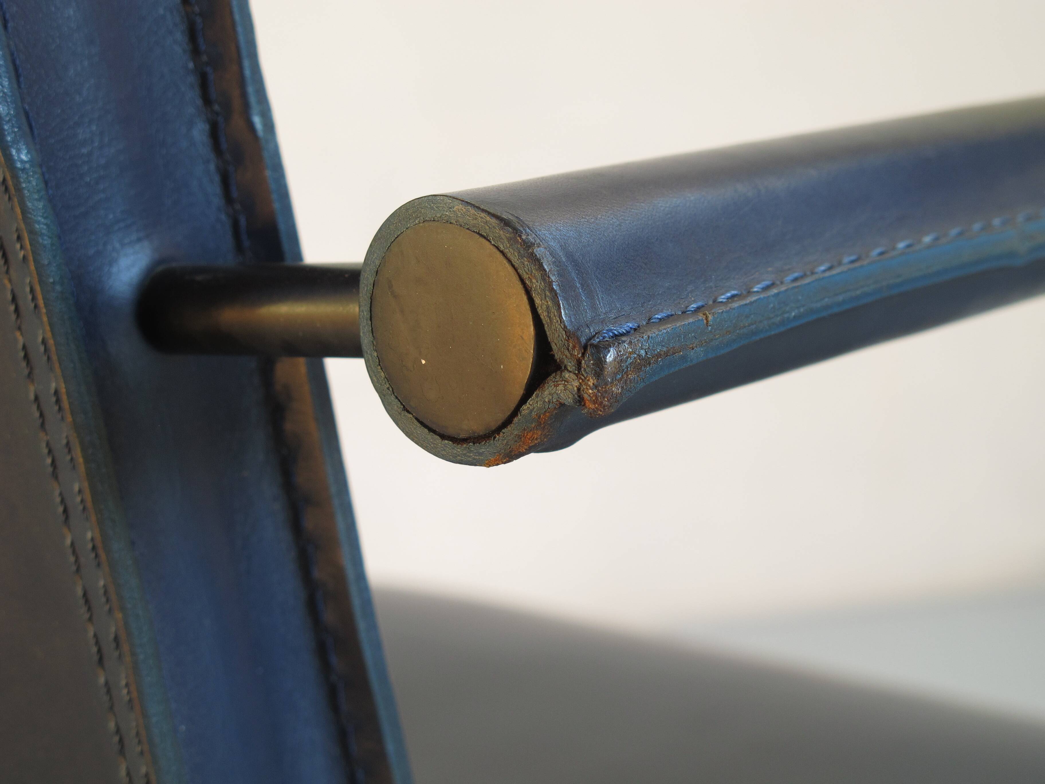 Leather office armchair Fasem Italia edition