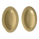 Set of 2 ceramic dishes from Boch La Louvière, Goupy model