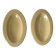 Set of 2 ceramic dishes from Boch La Louvière, Goupy model