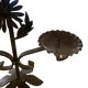 Cast iron candle holder
