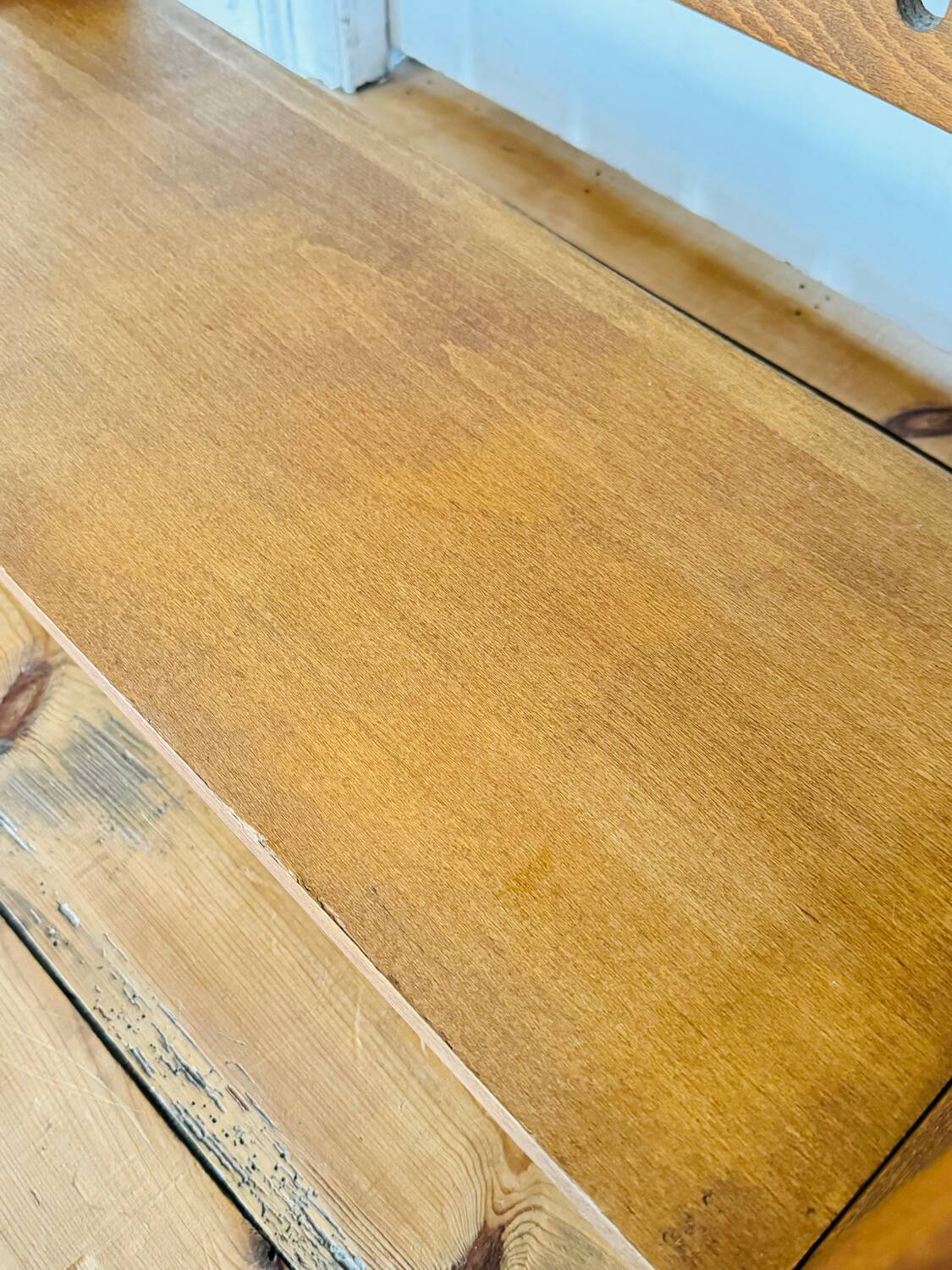 Vintage folding bookshelf, circa 1960