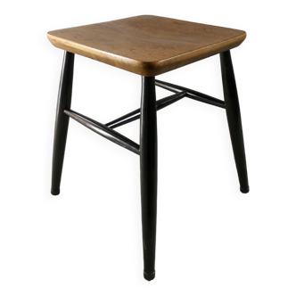Wooden stool by Tapiovaara, 1960s