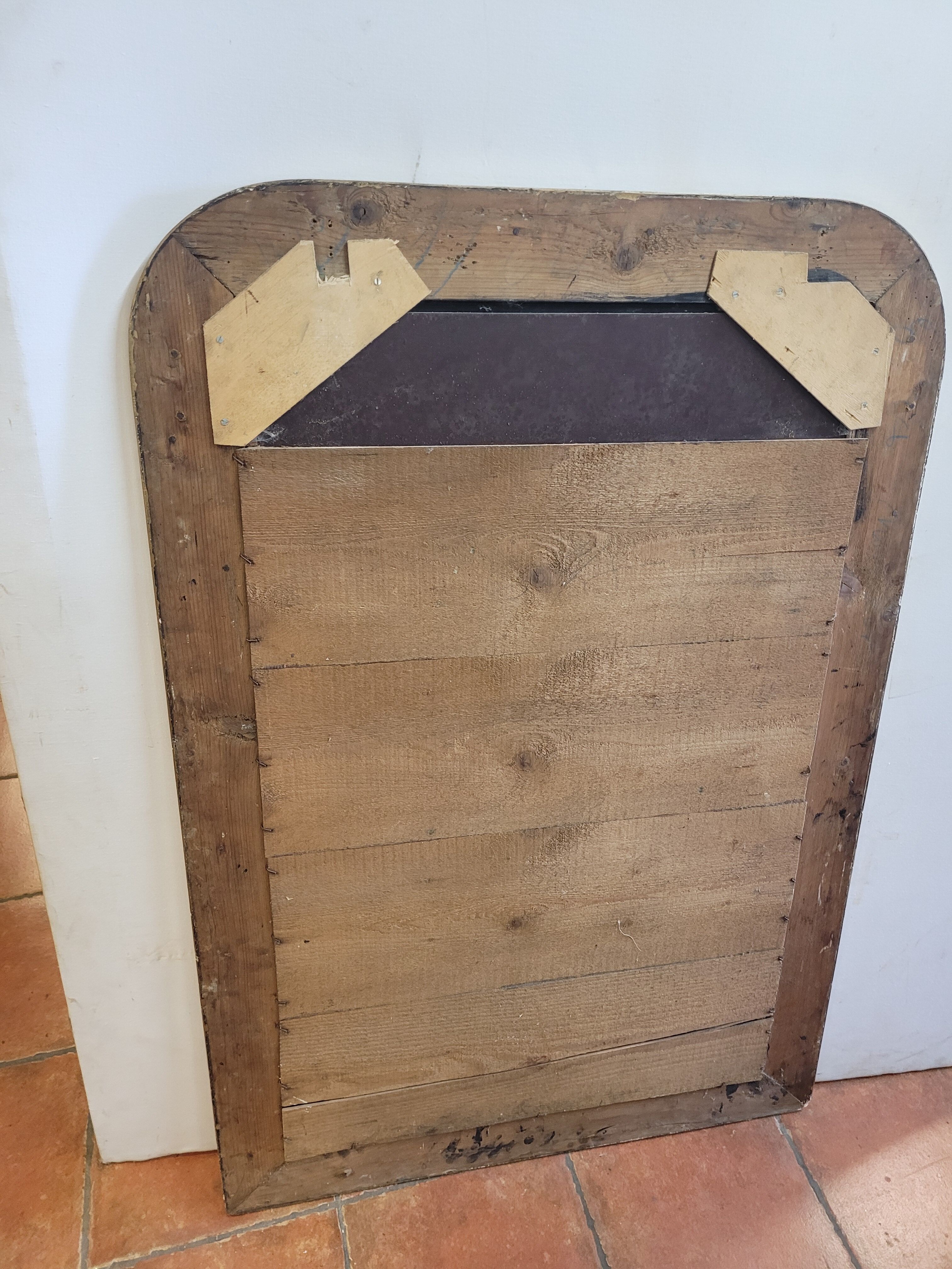 Miroir Louis Philippe doré ancien 119x81cms