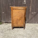4-drawer solid oak chest of drawers