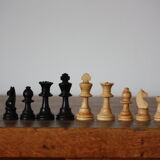 Wooden Staunton chess game