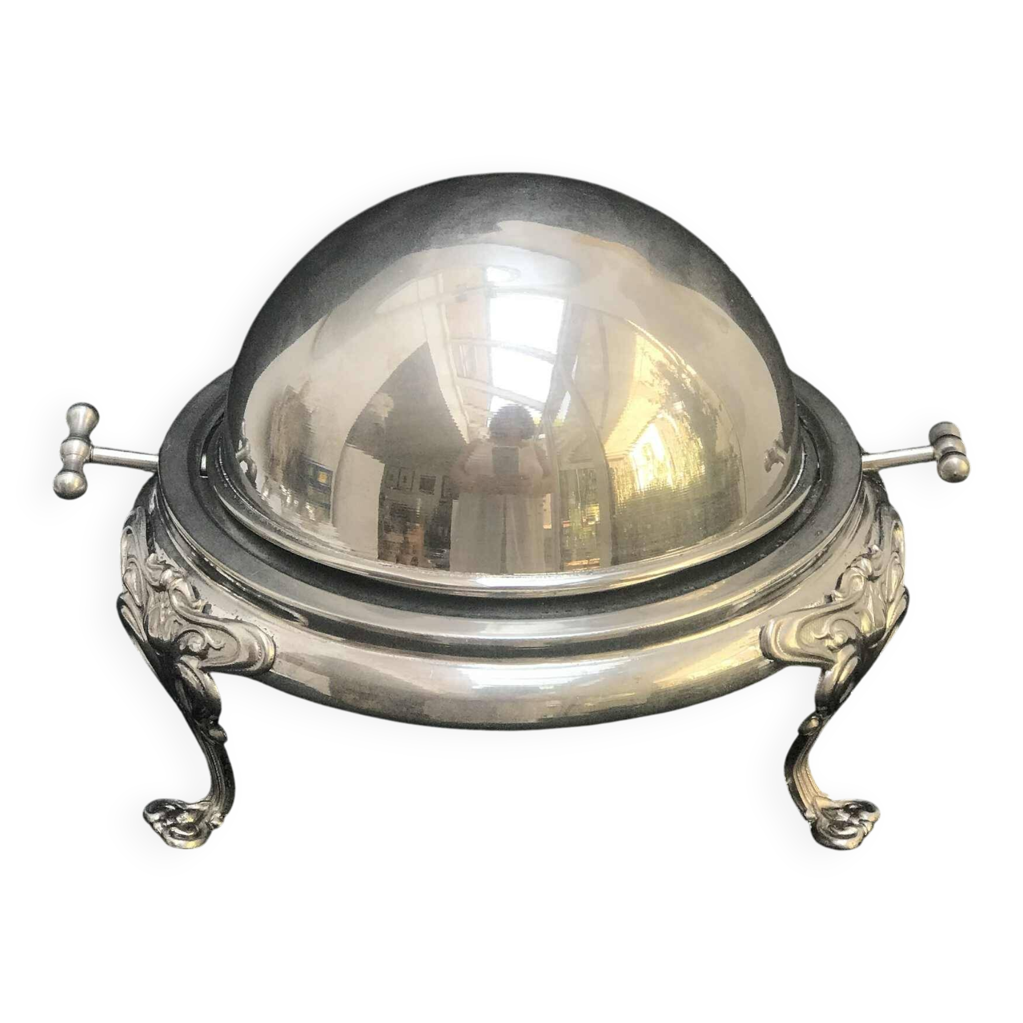 Antique butter dish or caviar holder