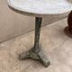 Art Deco cast iron side table