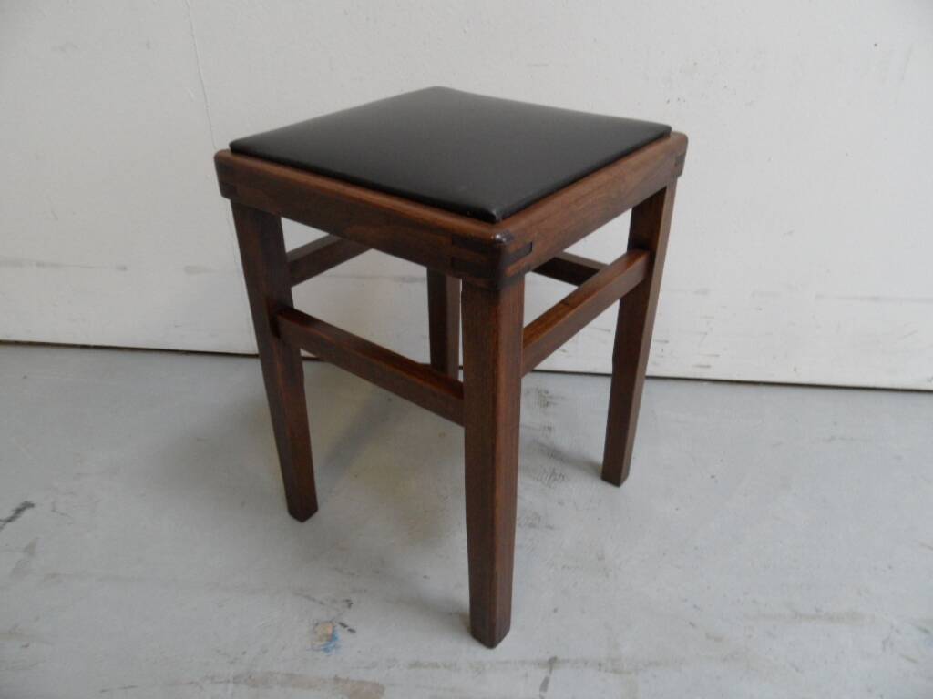 Vintage wooden stool  1930's