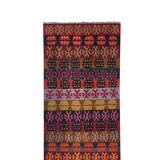Tapis vintage turc de oushak tissé à la main 99x455 cm