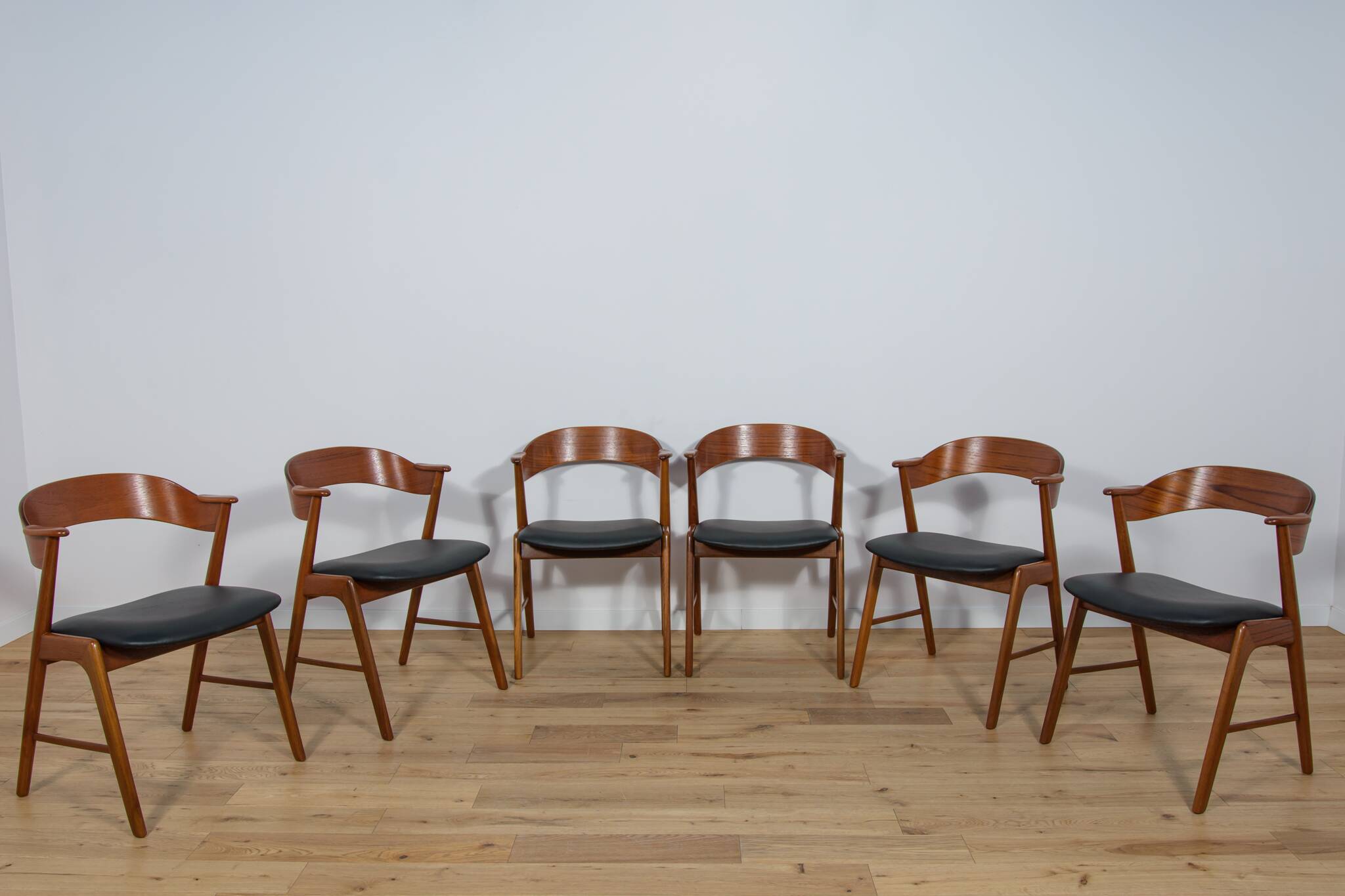 Mid-Century Danish Teak Chairs from Korup Stolefabrik, Denmark, 1960s, Set of 6