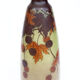 Art Nouveau vase with autumn decoration signed by Jem
