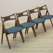 Set of four oak chairs, Danish design, 1960s, designer: Hans J. Wegner