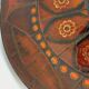 Vintage round coffee table from the 60s 70s by Raymond Corroyez in ceramic