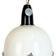 ndustrial Soviet White Enamel Pendant Lamp, 1960s